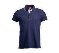 Clique Seattle Standing Shirt Collar Polo with 3 Buttons