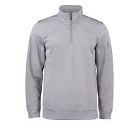 Clique Unisex Adult Basic Active Quarter Zip Sweatshirt (L) (Grey Melange)
