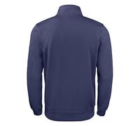 CLIQUE - Men's Women Unisex Basic Active Half Zip Half Zip Zip Sweatshirt made of polyester, washable resistant, for hiking, travel, leisure, dark blue, XL
