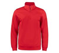 CliQue Unisex Adult Basic Active Quarter Zip Sweatshirt (XS) (Red)