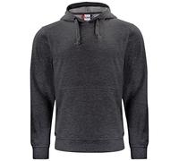 CliQue Unisex Adult Basic Hoodie (L) (Anthracite Melange)