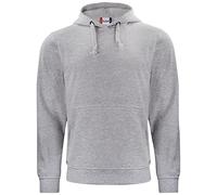 CliQue Unisex Adult Basic Hoodie (L) (Grey Melange)