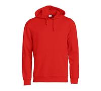 CliQue Unisex Adult Basic Hoodie (XS) (Red)