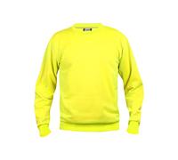 CliQue Unisex Adult Basic Round Neck Sweatshirt (M) (Visibility Yellow)