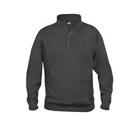 Clique Unisex Adult Basic Half Zip Sweatshirt (3XL) (Anthracite Melange)