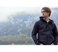 Clique Waco Men's Shell Jacket | Very Waterproof | Hooded | Taped Seams | Navy or Black | XS-3XL