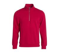 Clique Women's Basic Half Zip Sweatshirt in Red | Size: 2XL Clique Red 2XL