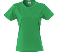 Clique Women's Basic Tee T-Shirt, Green (Apple Green.), 12 (Size: M)