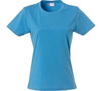 Clique Women's Basic Tee T-Shirt, Turquoise (Turquoise.), 14 (Size: L)
