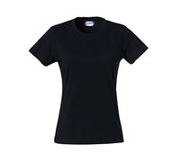 Clique Women's Basic Tee T-Shirt, Black (Black.), 6 (Size: X-Small)
