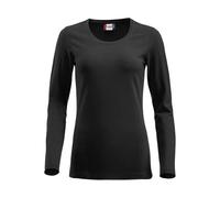 Clique Womens Carolina L/S Round Neck and Long Sleeved T-Shirt