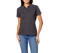 CliQue Women's Clique Classic Womens Marion Polo Shirt, Gray (Anthracite Melange), XS UK