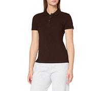CliQue Women's Clique Classic Womens Marion Polo Shirt, Brown (Dark Mocca), M UK