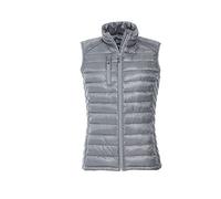 Clique Ladies Gilet Hudson Light Padded Puffer Bodywarmer Grey L