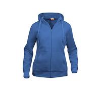 CliQue Women's Ladies Basic Full Zip Hoody Hoodie, Blue (Royal Blue ), XL UK