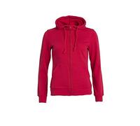 CliQue Women's Ladies Basic Full Zip Hoody Hoodie, Red, S UK