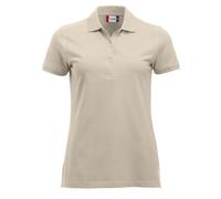 Clique Womens/Ladies Classic Marion Melange Polo ShirtXL Light Khaki BC6319