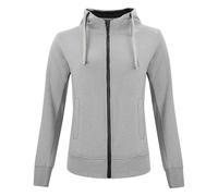 Clique Womens/Ladies Classic Melange Full Zip Hoodie / N/A N/A UB609