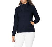 CliQue Womens/Ladies Plain Full Zip Hoodie (XL) (Dark Navy)