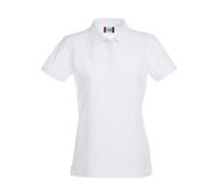Premium Stretch Polo Shirt Clique White M