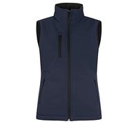 CliQue Womens/Ladies Softshell Panels Gilet (M) (Dark Navy)