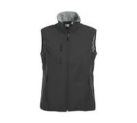 Clique Women's Ladies Softshell Vest Gilet Outdoot, Black, 6 (Size:XS)