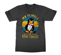 Cliquewear Mr Flibble is Very Cross T-Shirt (Black, S)
