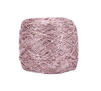 Clisil Dark Pink Sequin Yarn,Sparkle Yarn,Sequin Theread,Accessories,Fantasy Yarn,Polyester Yarn,Lace Yarn,Lame Yarn,Art Yarn 100g