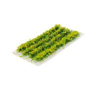 CLISPEED 1 Box Miniature Flower Cluster DIY Sand Table Decor High Temperature Resistant Mini Grass Tufts for Micro Landscape Realistic Craft Plants for Indoor Outdoor Scenery Building