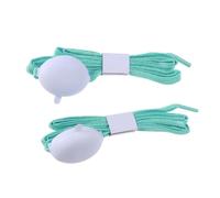 CLISPEED 1 Pair Blue LED Shoelaces Light up Shoestrings with 4 Flashing Modes and 10 Embedded LED Beads, Visible in Darkness, for Sneakers and Casual Canvas Shoes during Night Activities