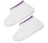CLISPEED 1 Pair Polyester Foot and Hand Spa Covers for Wax Therapy, Moisturizing Gloves Designed to Activate Tissues and Enhance Moisturizer Effect, Suitable for Home and Salon Use