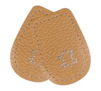 CLISPEED 1 Pair Thick Heel Pads for Women and Men Breathable Microfiber Leather and Latex Material Comfortable Supple Support Suitable for Casual and Sports Shoes Non-Skid Heel Cushions