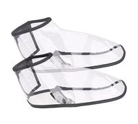 CLISPEED 1 Pair Transparent Hairdressing Shoe Covers Large Professional Haircut Styling Tool for Protecting Shoes from Broken Hair Durable TPU Material Easy to Wear for Hairdressers and