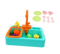 CLISPEED 1 Set Bathing Tub for Parrots Automatic Faucet Water Flowing Shower Box for Birds Like Magpie Sparrow Portable Safe Design Fun Bathing Experience for Your Pet