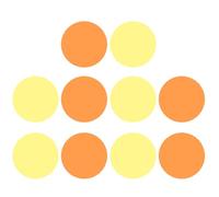 CLISPEED 10 Pcs Color-Changing Gel Light Filter Sheets, 10Cm Circular LED Diffusion Lighting Gels with Warm Atmosphere Film for Professional Photography and DIY Stage Lighting