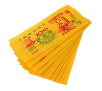 CLISPEED 10 Sets Traditional Chinese Pet Memorial Paper for Loss Remembrance Ceremony Ancestor Tribute for Deceased Dog and Cat Cultural Ritual Supplies for Pet Memorial Per Bundle