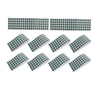 CLISPEED 10 Sheet Solid Electrical Insulator Ring Battery Insulation Gasket Made of Fish Paper for Battery Pack Reduces Assembly Errors Prevents Short Circuits and Laboratory Use