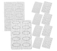 CLISPEED 10 Sheets Pedicure Sanding Discs Oval Nail Grinding Pads Replaceable Electric Grinding Accessories Coarse and Fine Grits for Dead Skin Removal and Callus Exfoliation