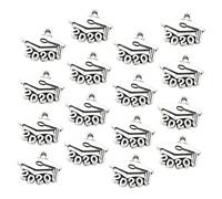 CLISPEED 100pcs Alloy Doctoral Cap Charms Jewelry Making Pendants DIY Charm for Bracelets Earrings Necklace Crafting Accessories