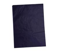 CLISPEED 100pcs Blue Carbon Transfer Paper Ultra-Thin Graphite Tracing Paper for Painting Sketching and Crafting Wood Canvas Ceramic and Clay Surfaces