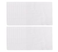 CLISPEED 100pcs Disposable Gauze Facial Sheet for Face Care and Beauty Salons, Compact Skin Care Paper Great Absorption, White Gauze Face Pads for Spa and Professional Use