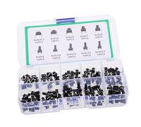 CLISPEED 100Pcs Micro Momentary Push Button Switches Kit Normally Open Sensitive Activation Compatibility for Electronic Devices Compact Lightweight Mechanical Actuator