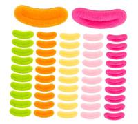 CLISPEED 100pcs Sausage Mouth Plush Toy Thick Lip Replacement Diy Craft Doll Lips Animal Puppet Mouthpiece Stuffed Toy Accessories