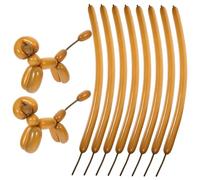 CLISPEED 100pcs Twistable Long Latex Balloons for Party Decorations DIY Creative Balloon for Wedding Birthday Graduation Shower Versatile Festival Party Supplies