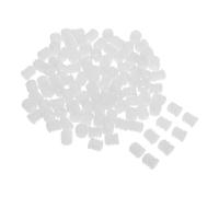 CLISPEED 100pcs White Nylon Furniture Dowel Nut Inserts with Embedded Expansion Nuts for Beds and Tables, Versatile Connectors for Repair and Renovation