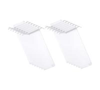 CLISPEED 100pcs White Organza Drawstring Mesh Gift Bags Small Jewelry Candy Favor Pouches for Wedding Party Presents Packaging