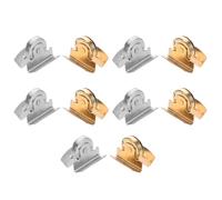 CLISPEED 10pairs Magnetic Buckle Clasps No Sew Snaps for Purse Snap Buttons Magnetic Clasps for Garment Easy to Use