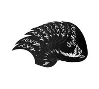 CLISPEED 10pcs Acoustic Guitar Pick Guard Stickers Protective Anti-scratch Pickup Decals with Swallow Pattern for Folk Guitar Decoration