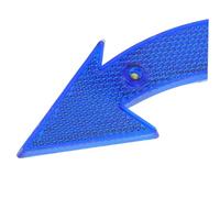 CLISPEED 10pcs Bright Arrow Bike Reflectors for Wheel Spokes High Visibility Bicycle Reflective Lights for Night Riding Easy DIY Installation Compatible with Mountain and Road Bikes Safety