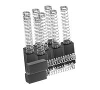 CLISPEED 10pcs Carbon Brush Kit for Electric Motor Repair Precision Fit for Sewing Machines Power Drills and Jig Saws High Compatibility Improved Efficiency Spark Management
